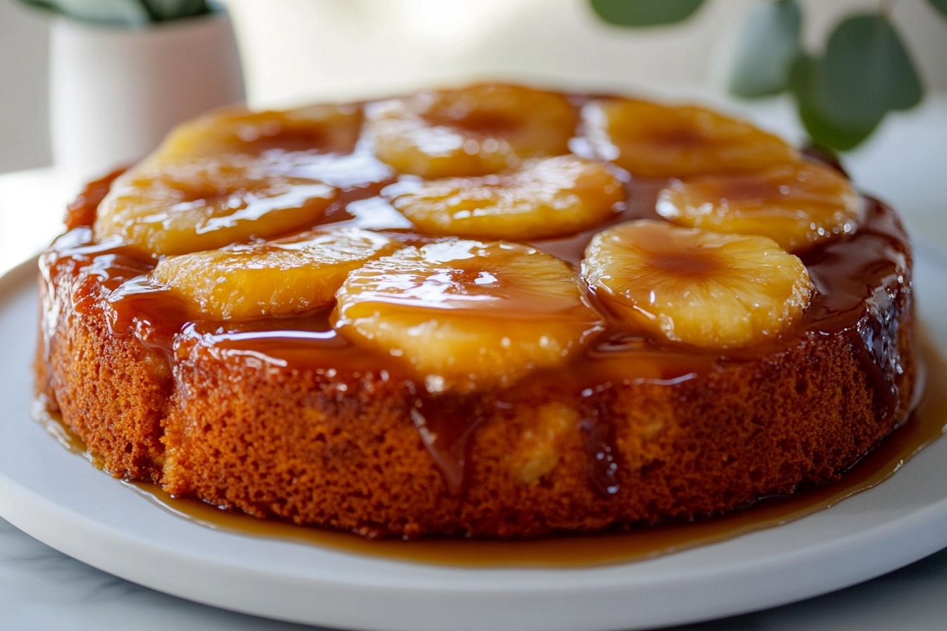 Pineapple Pound Cake with Pineapple Glaze Recipe