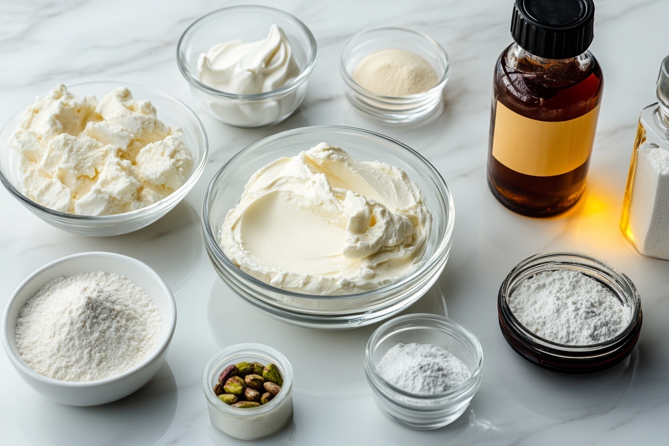 Pistachio Mascarpone Frosting Recipe - Recipe Image