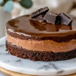 Dark Chocolate Mousse Cake Recipe
