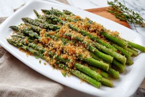 Crispy Roasted Parmesan Asparagus Recipe