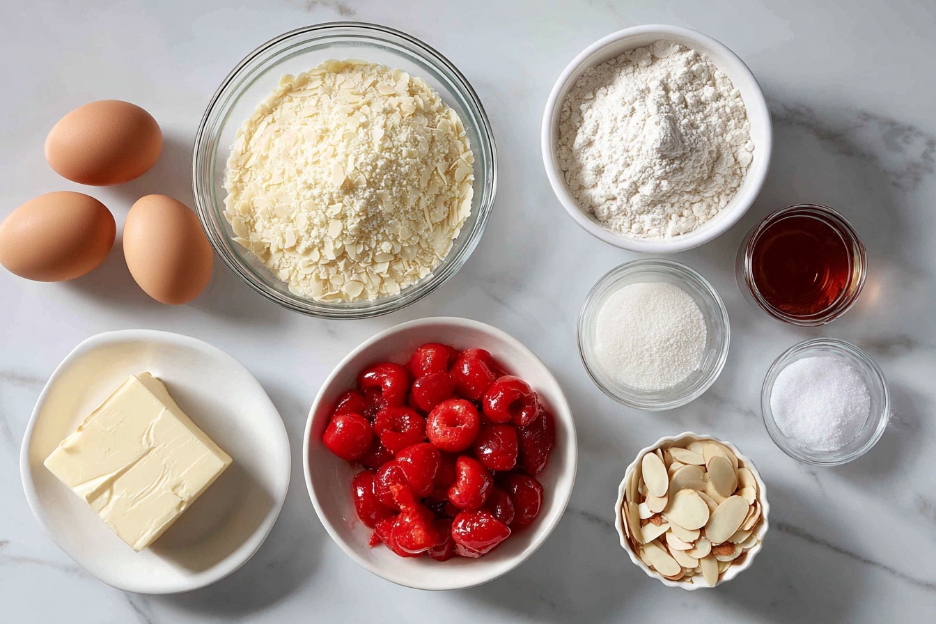 Cherry Almond Loaf Recipe - Recipe Image