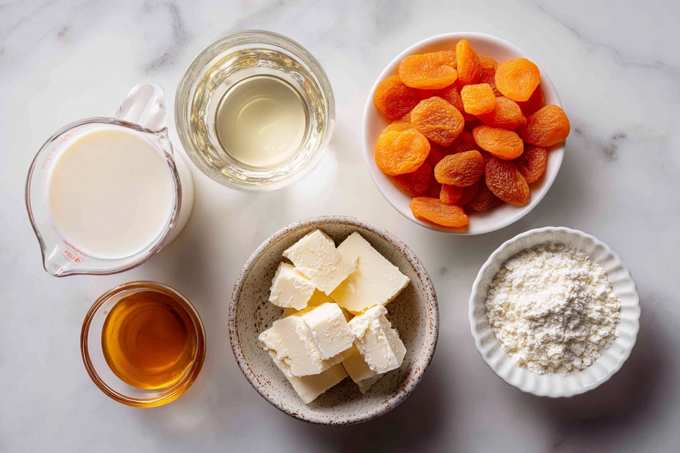 Yogurt Panna Cotta with Apricots and Honey Recipe - Recipe Image