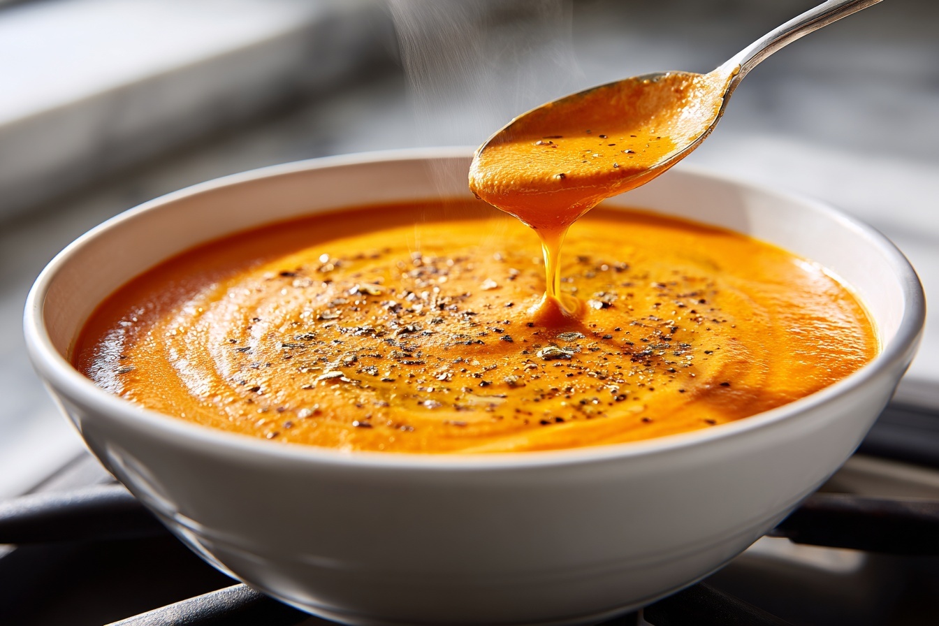 Roasted Red Pepper Gouda Soup Recipe