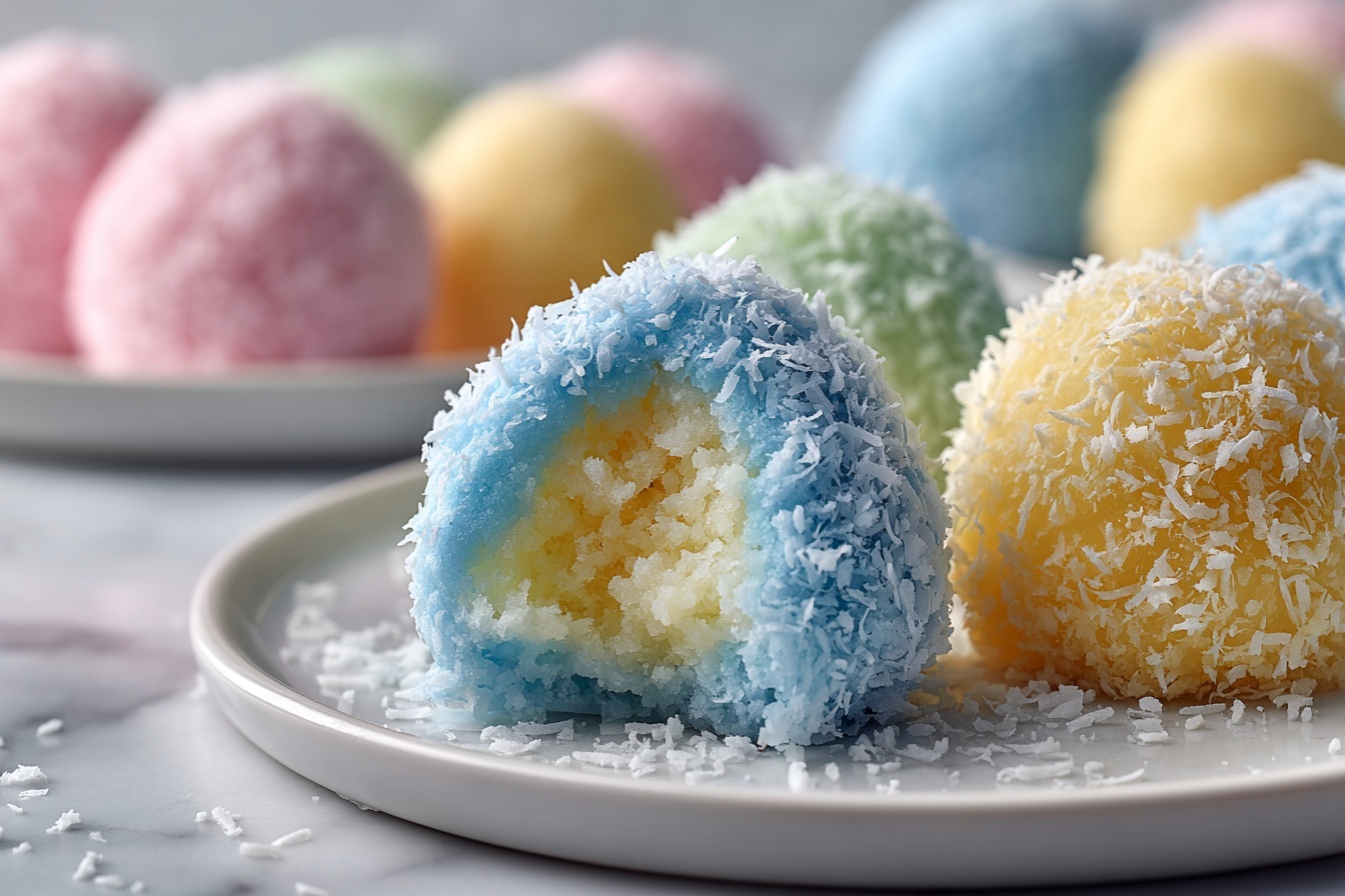 Easter Bunny Coconut Tails Recipe