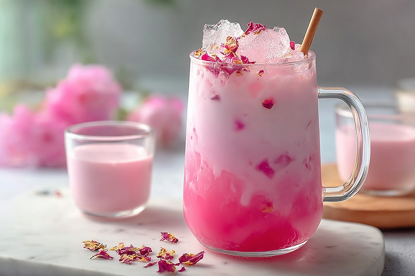Delicious Thai Pink Milk Drink: A Sweet Nostalgic Treat Recipe 4 Delicious Thai Pink Milk Drink: A Sweet Nostalgic Treat Recipe - Recipe Image