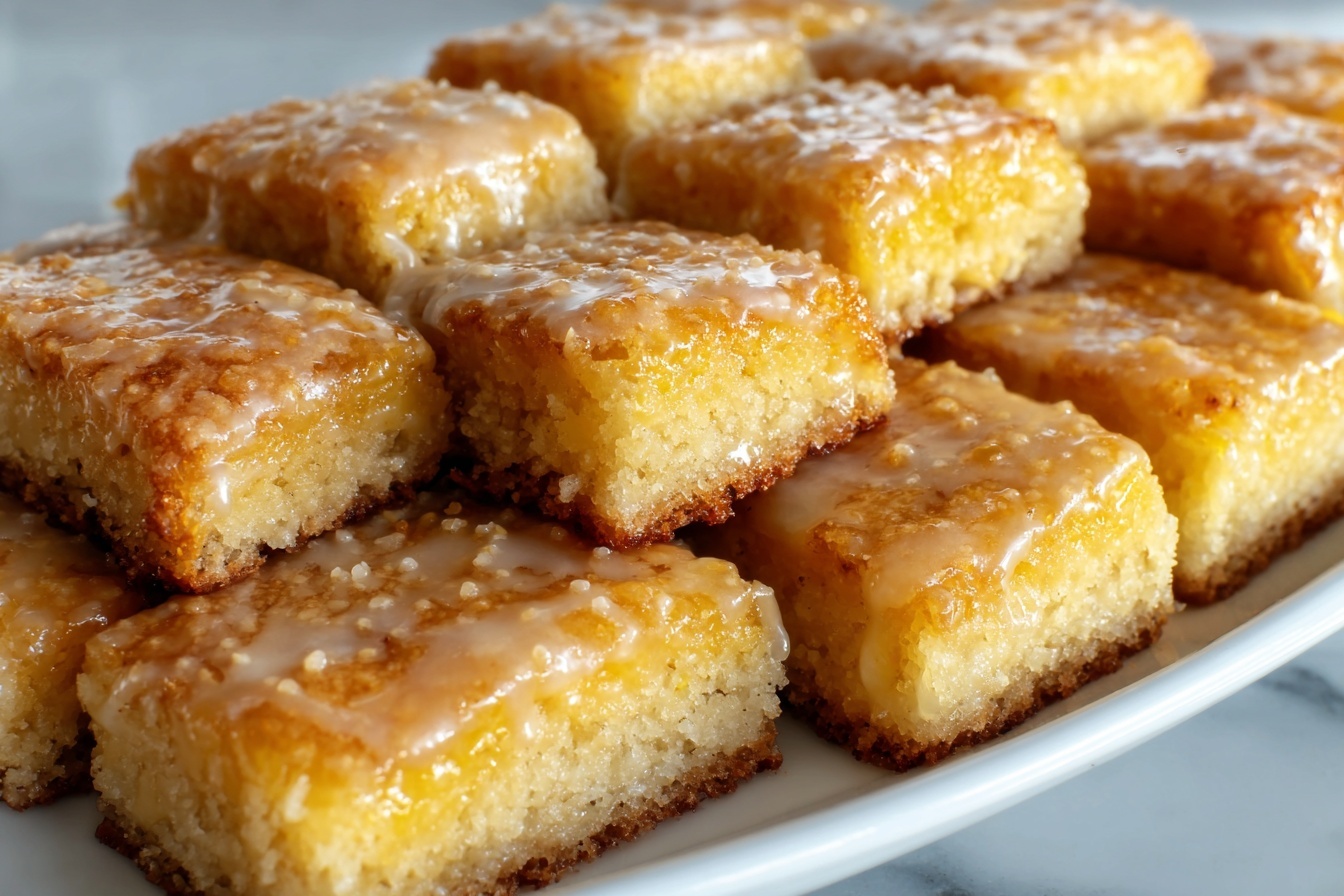 Old-Fashioned Buttermilk Donut Bars with Brown Butter Maple Vanilla Bean Glaze Recipe