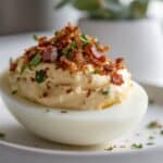 Egg Flight: Savory Filled Egg Halves with Gourmet Toppings Recipe