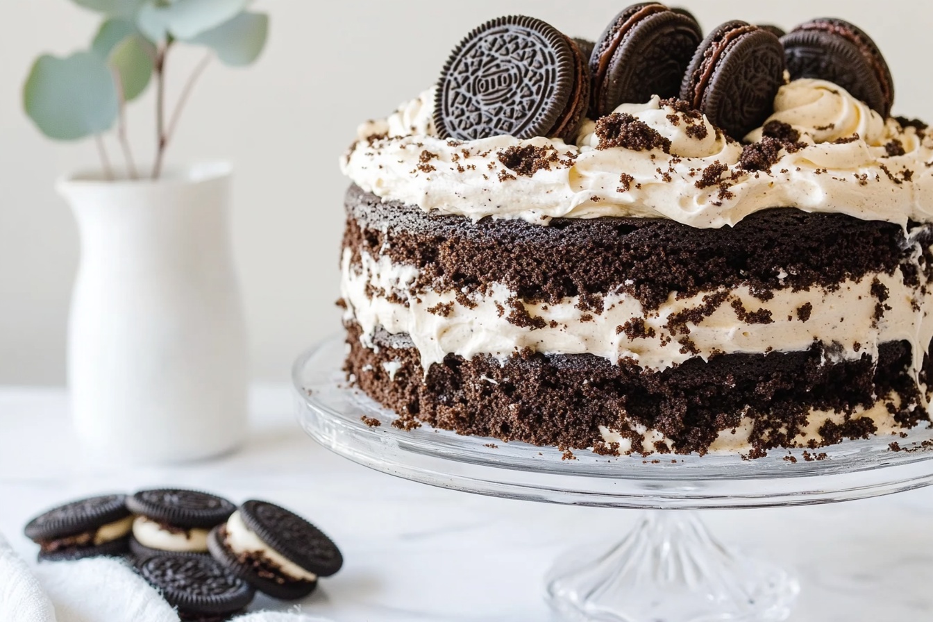 Oreo Ice Cream Freak Cake Recipe