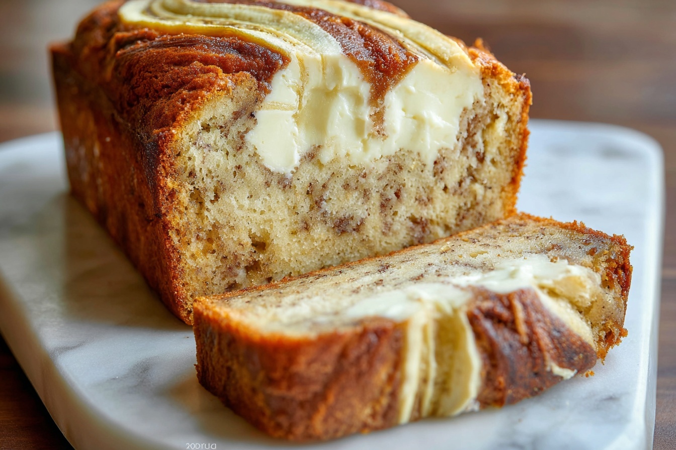 Cream Cheese Banana Bread Recipe 4 Cream Cheese Banana Bread Recipe - Recipe Image