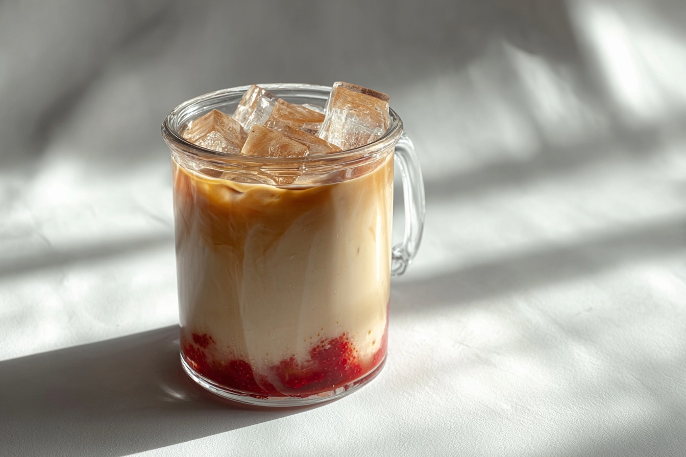 Strawberry Earl Grey Milk Tea Recipe