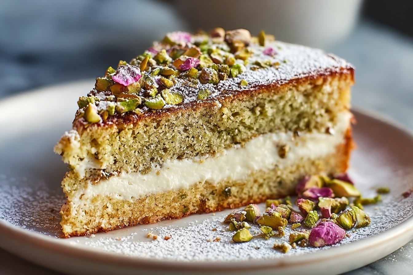 Decadent Pistachio Gooey Butter Cake That Wows Every Time Recipe - Recipe Image