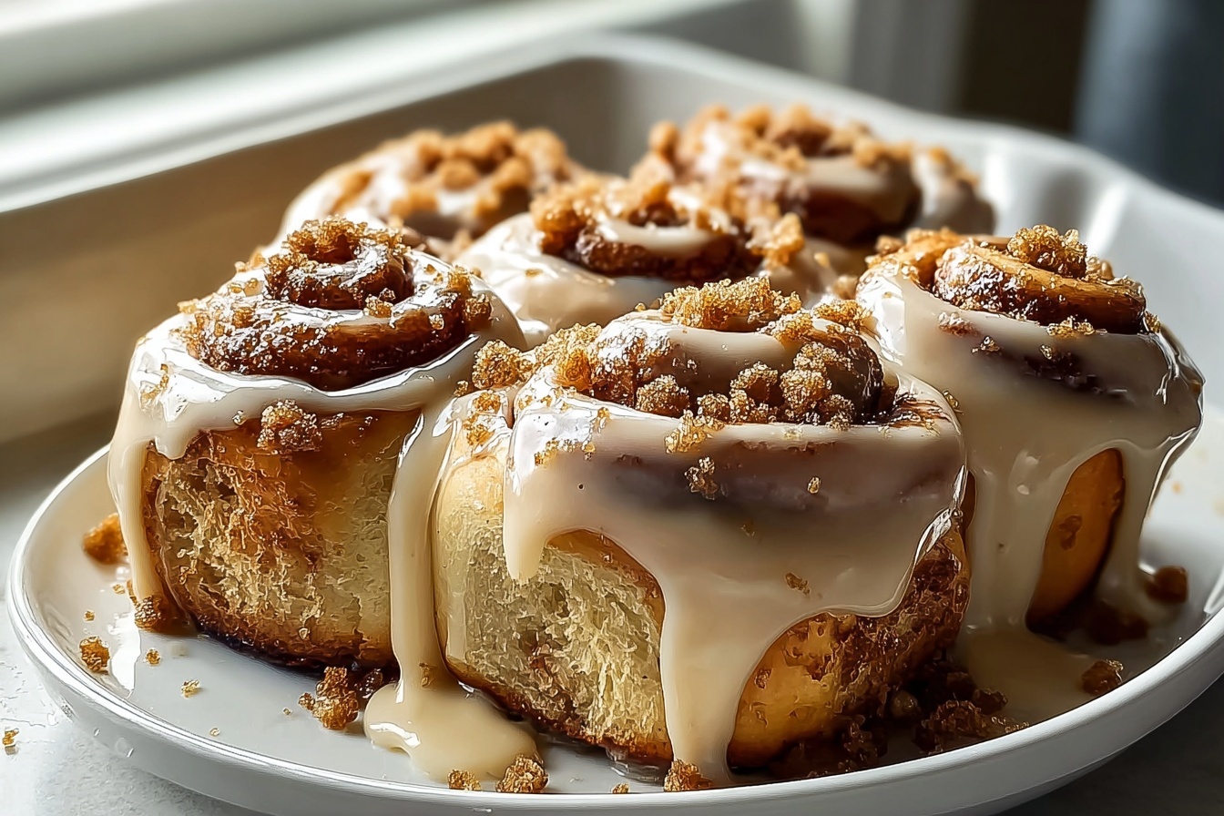 Biscoff Cookie Butter Cinnamon Rolls Recipe 6 Biscoff Cookie Butter Cinnamon Rolls Recipe - Recipe Image