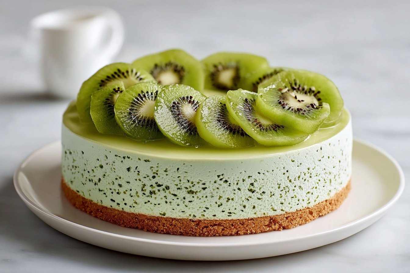 Kiwi Mousse Cake Recipe