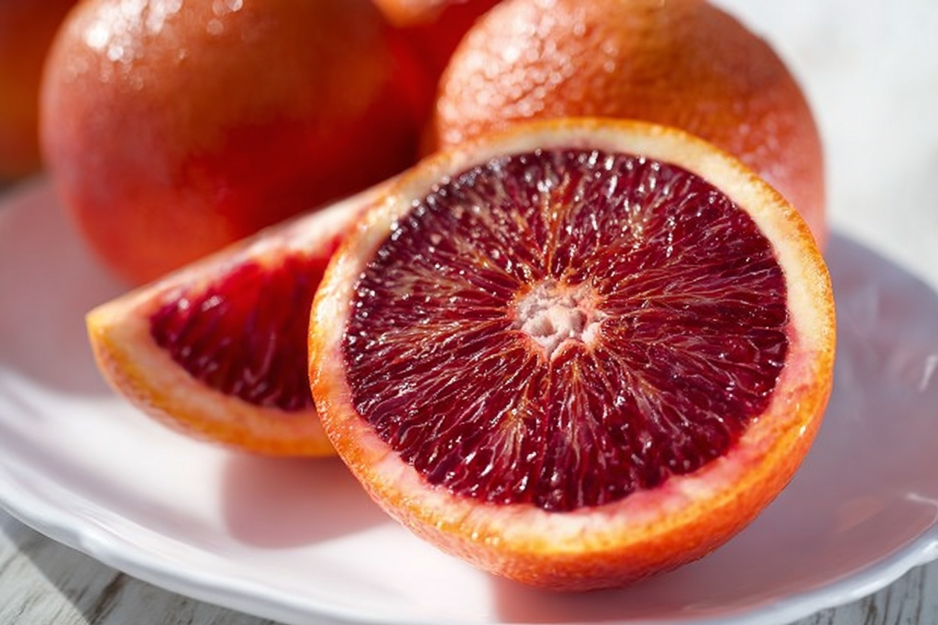 Blood Orange Panna Cotta with Blood Orange Syrup Recipe 6 Blood Orange Panna Cotta with Blood Orange Syrup Recipe - Recipe Image