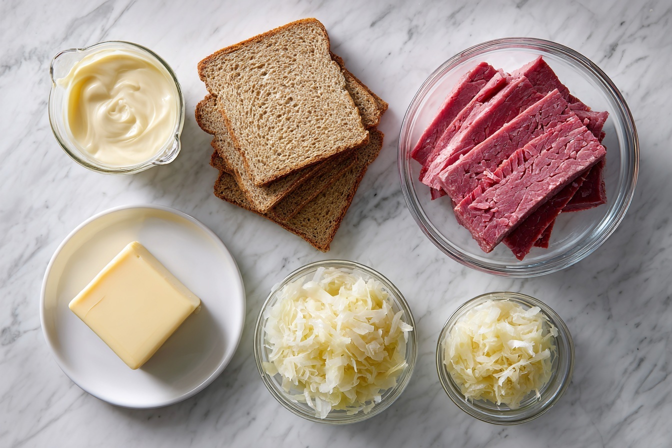 Classic Reuben Sandwich Recipe 4 Classic Reuben Sandwich Recipe - Recipe Image