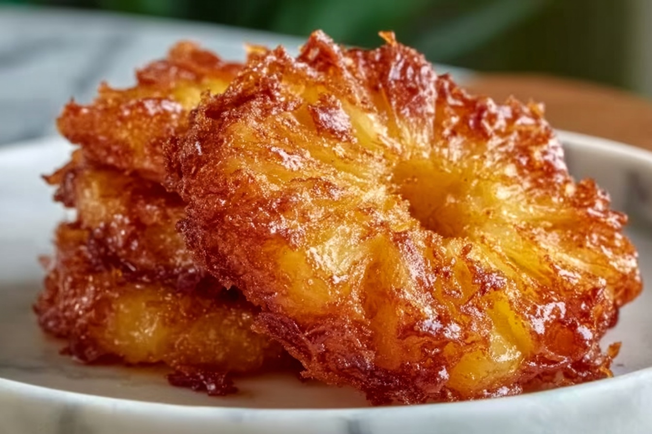 Air Fryer Pineapple Chunks with Cinnamon and Honey Recipe
