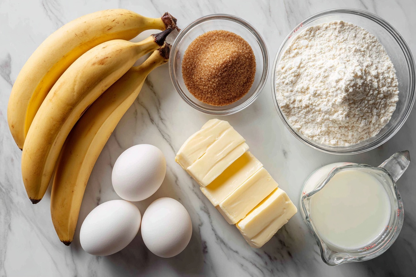 Banana Foster Upside Down Cake Recipe - Recipe Image