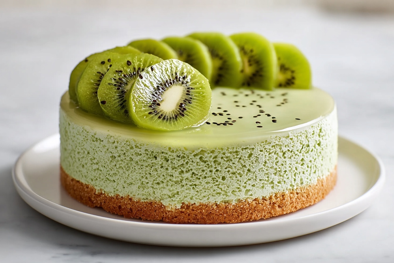 Kiwi Mousse Cake Recipe