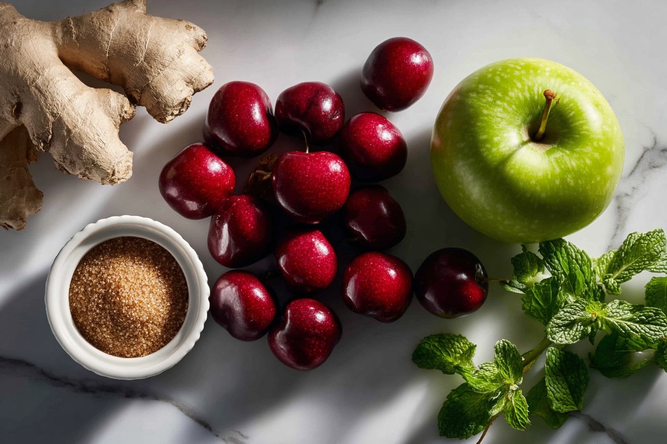 Homemade Cherry Juice: Refreshing, Nutritious Drink to Fight Fatigue Recipe - Recipe Image