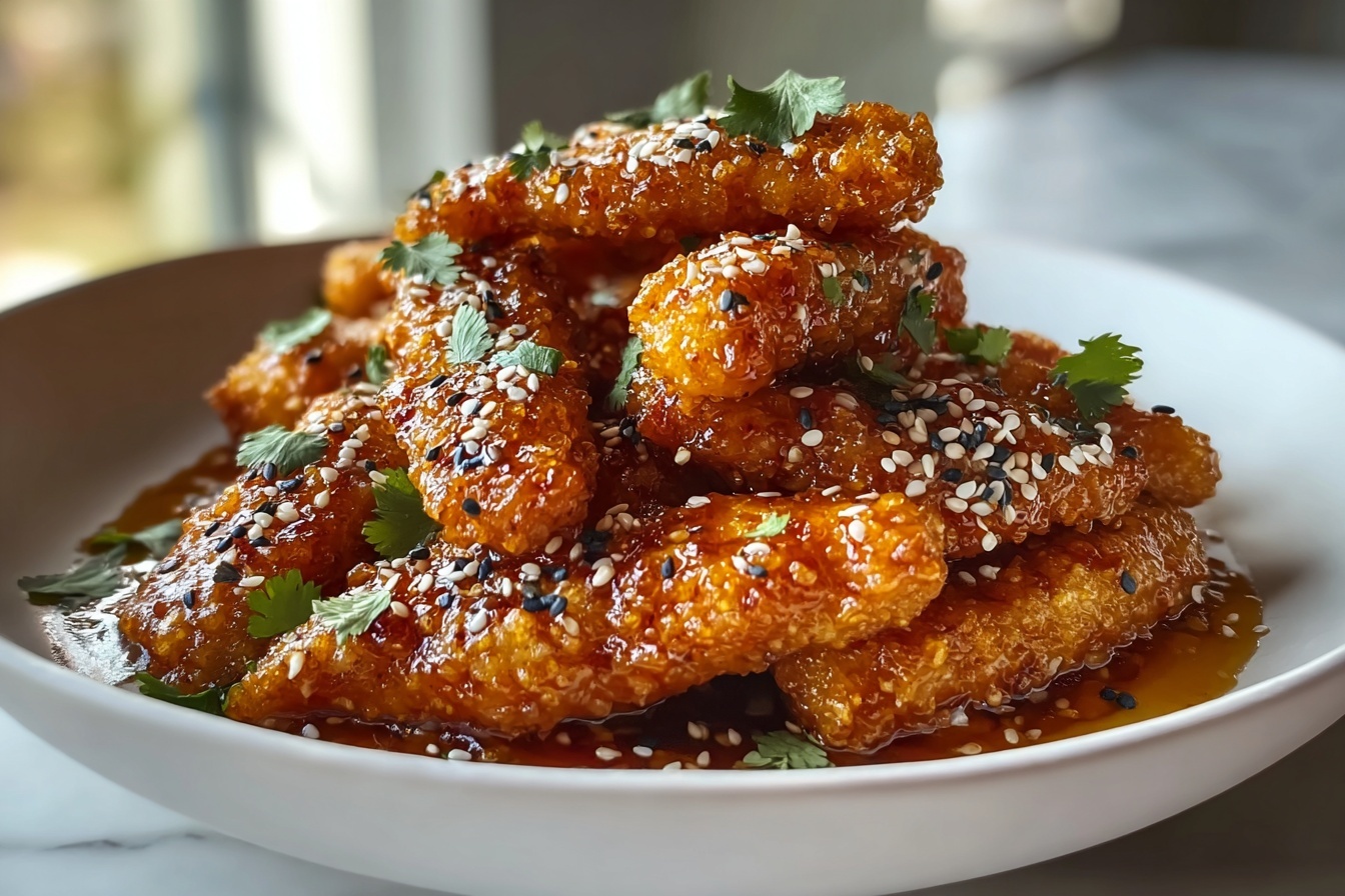 Crispy Honey Mustard Tofu Tenders That Wow Your Tastebuds Recipe - Recipe Image