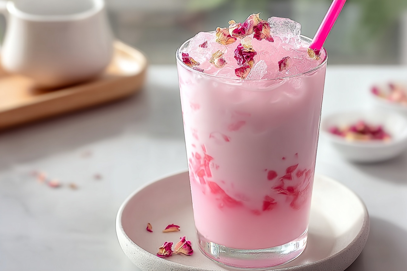 Delicious Thai Pink Milk Drink: A Sweet Nostalgic Treat Recipe