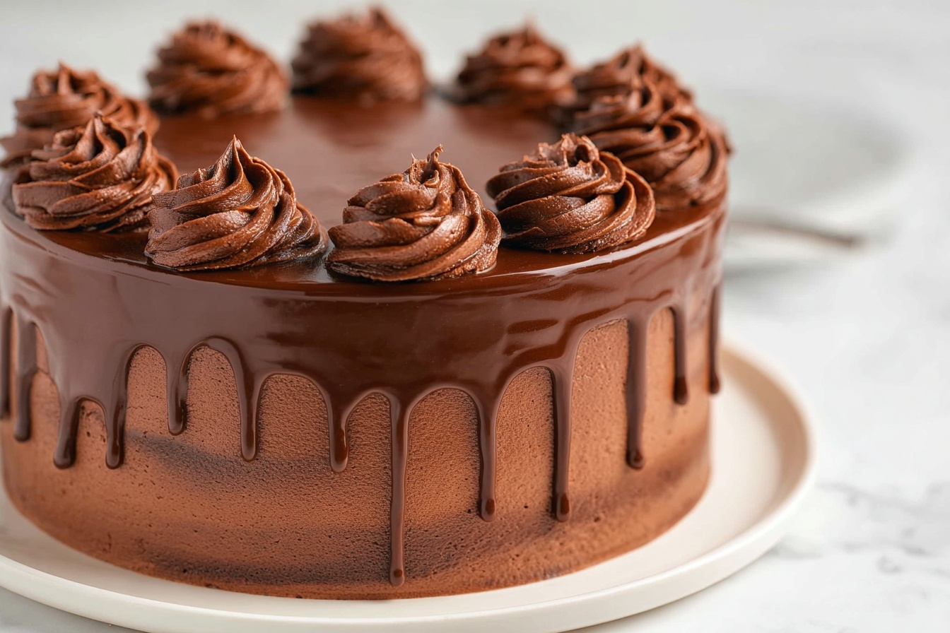 Chocolate Ganache Cake Recipe