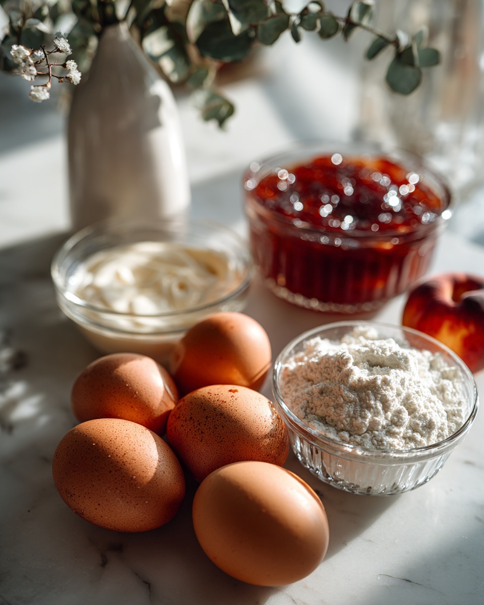 Russian Peach Cake Recipe (video) Recipe 6 Russian Peach Cake Recipe (video) Recipe - Recipe Image