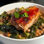 Peas and Greens with Smoked Turkey Recipe