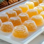 Homemade Lemon Pâte de Fruit Jelly Candies Recipe