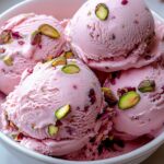 Rose Pistachio Ice Cream Recipe