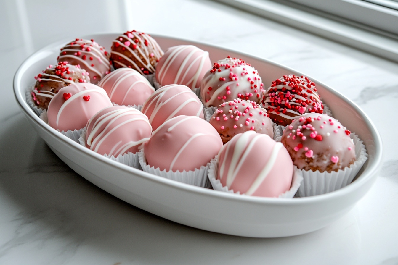 Valentine's Day Oreo Truffles Recipe