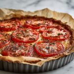 Tuna Tart with Mustard, Emmental, and Tomato Recipe