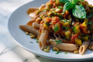 End of Harvest Roasted Green Tomato Pasta Sauce Recipe