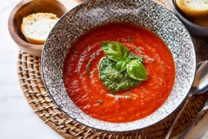 Roasted Tomato, Onion, And Fennel Soup Recipe