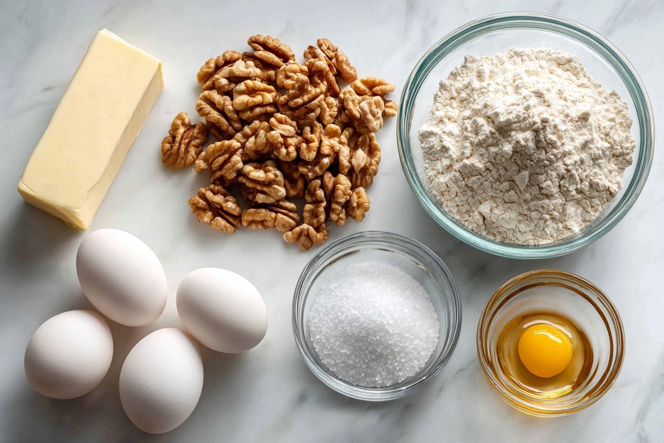Walnut Cake (Torta di Noci) Recipe - Recipe Image