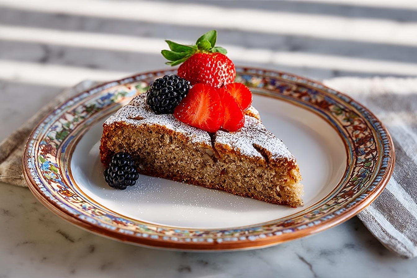 Walnut Cake (Torta di Noci) Recipe - Recipe Image