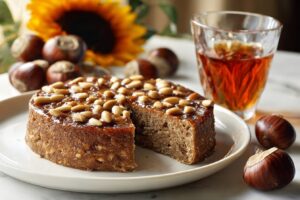 Castagnaccio ~ Tuscan Chestnut Cake Recipe