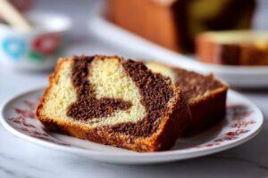 Nutella Marble Pound Cake Recipe