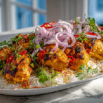 Churu Chicken Amarillo: Spicy Peruvian Grilled Chicken with Cilantro Rice Recipe
