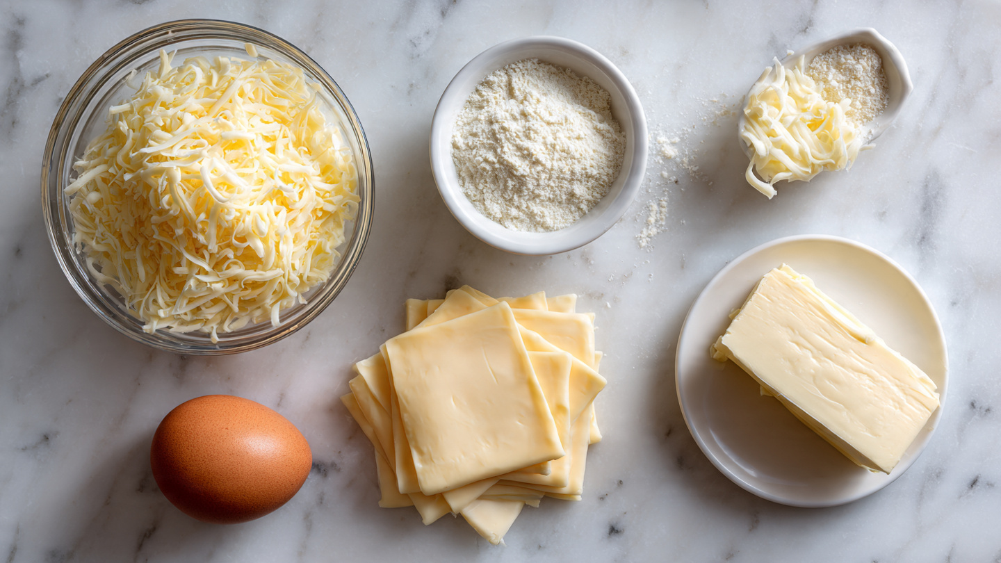 Irresistible Grilled Cheese Chaffle – Low-Carb Comfort Delight Recipe - Recipe Image