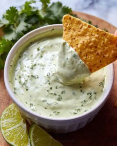 Cilantro Lime Crema Recipe