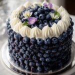 Blueberry Cream Cake Recipe