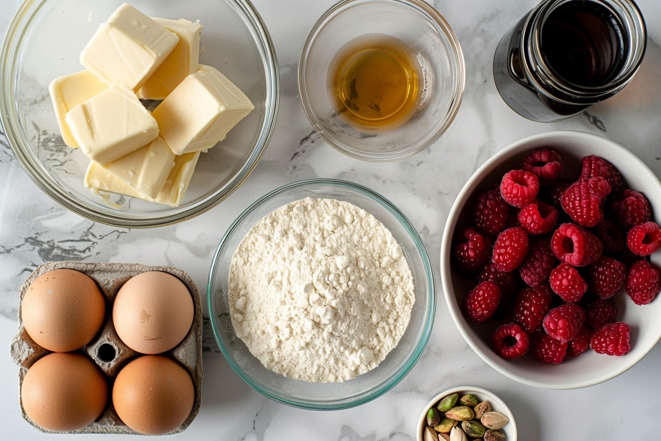 Pistachio Raspberry Cake Recipe 5 Pistachio Raspberry Cake Recipe - Recipe Image