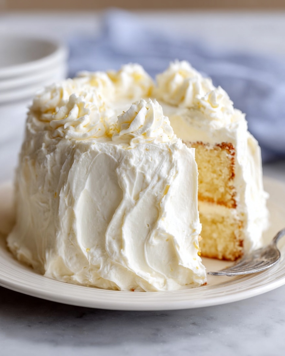 Gluten Free Lemon Cake with Cream Cheese Frosting and Optional Crumb Topping Recipe