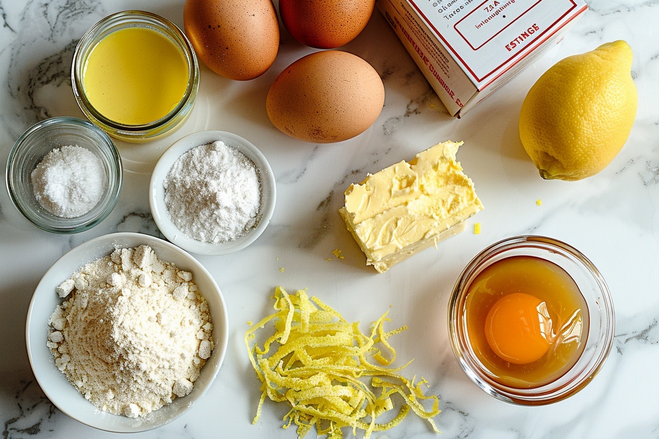 Lemon Brownies Recipe - Recipe Image