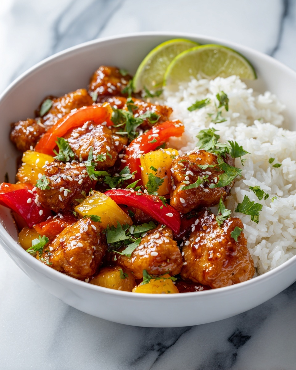 Hawaiian Chicken Sheet Pan Meal (Whole30, Paleo, Low Carb) Recipe - Recipe Image