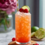 Raspberry Mocktail (Easy Sparkling Pink Drink) Recipe