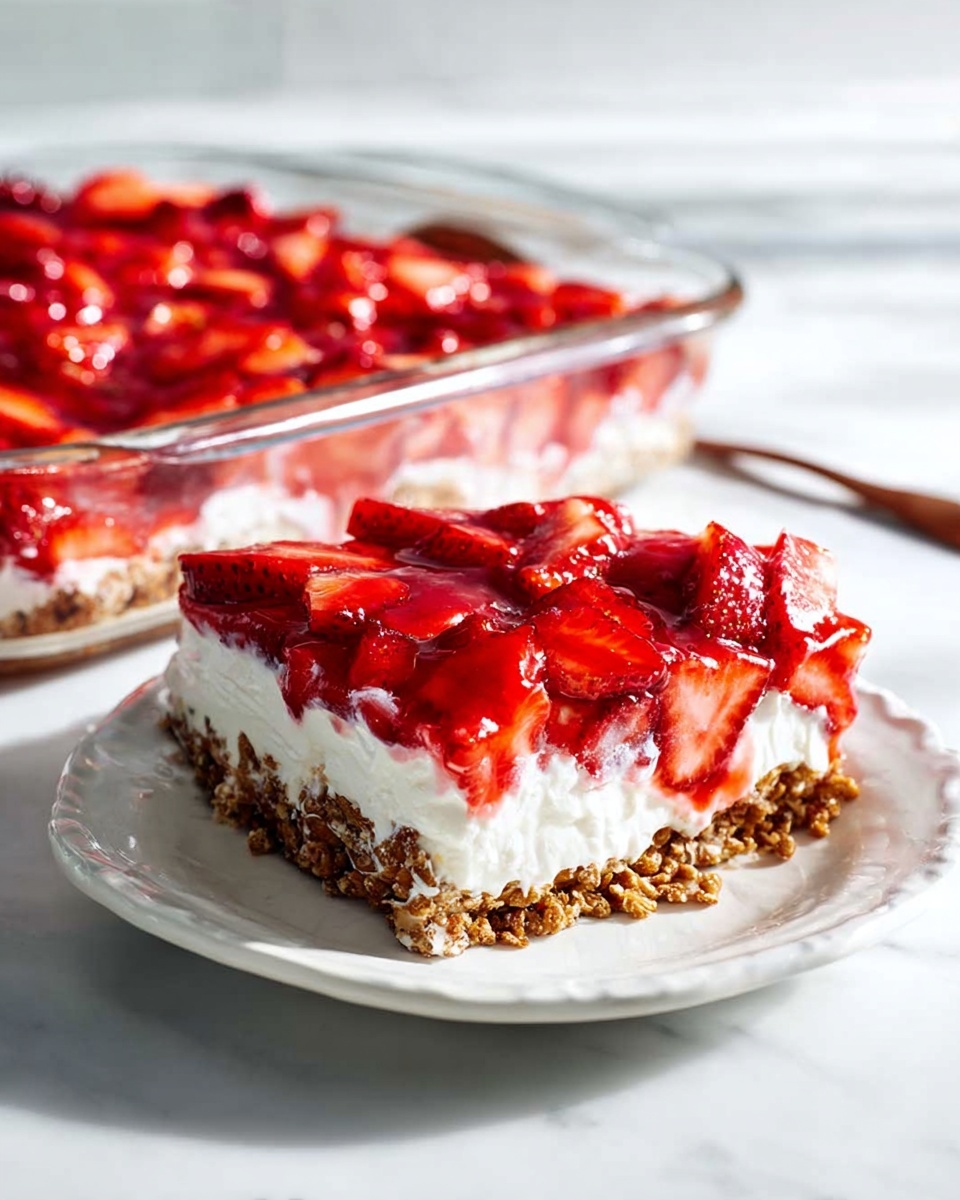 Strawberry Pretzel Salad Recipe