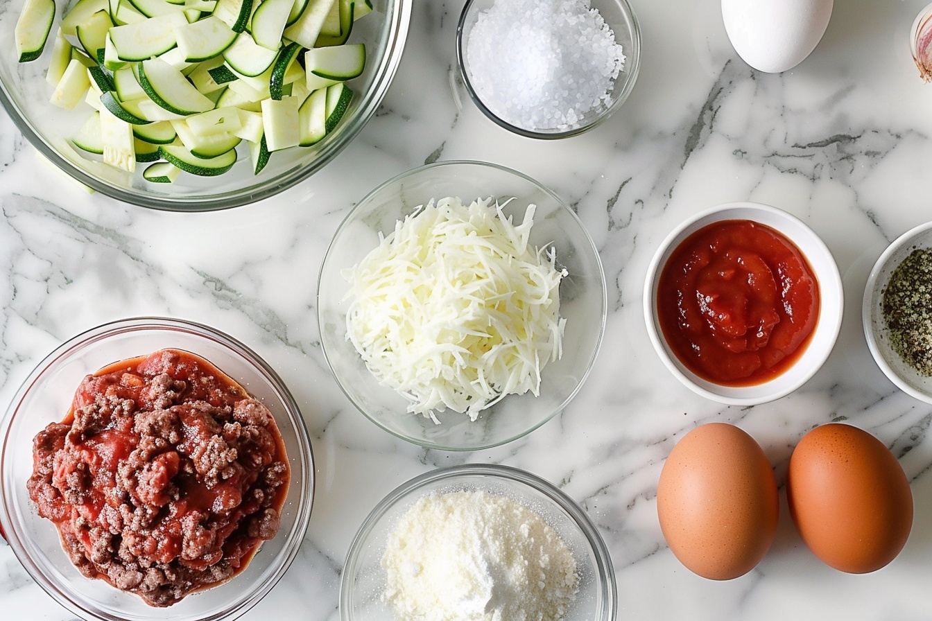 Zucchini Pizza Casserole: A Game-Changer for Dinner Night Recipe - Recipe Image