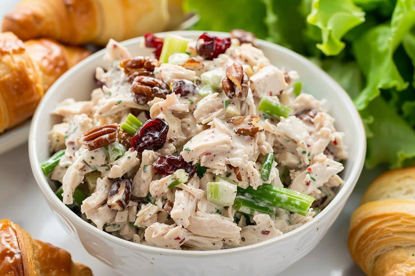 Cranberry Pecan Chicken Salad Recipe - Recipe Image
